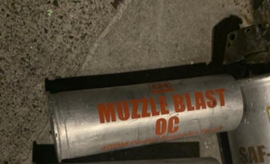 Muzzle Blast 40 mm Round, OC