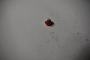 half red half white pepper ball in tact.